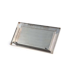 Vide-dechet basculant encastrable - AISI304 - 326x173x10mm - à ressort Vide-dechet basculant encastrable - AISI304 - 326x173x10mm - à ressort