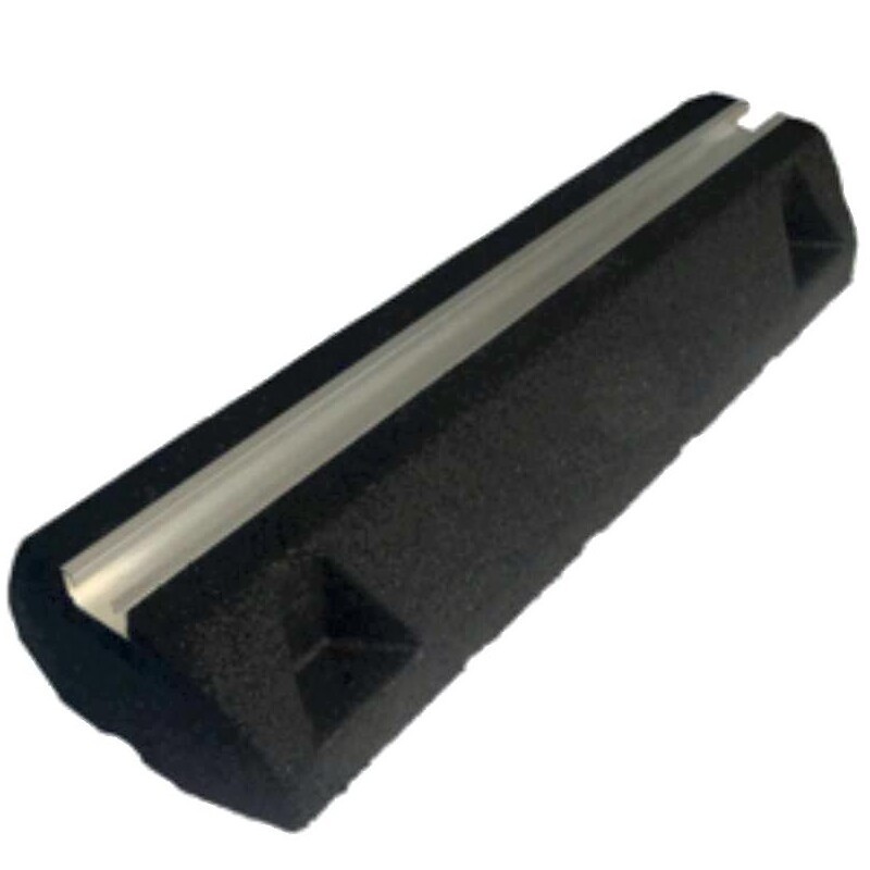 Kit de 2 Pieds avec support caoutchouc et rail alu Kit de 2 Pieds avec support caoutchouc et rail alu