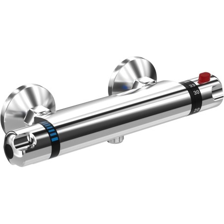 Mitigeur de Douche Thermostatique à Fixation Murale