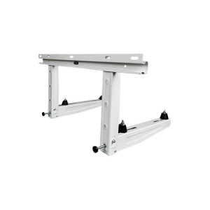 Support mural acier laque -avec traverse - 420x375x800mm - 70+70kg