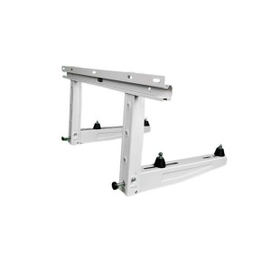 Support mural acier laque -avec traverse - 550x375x800mm - 70+70kg