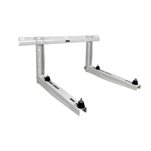 Support mural acier laque -avec traverse - 550x375x800mm - 70+70kg