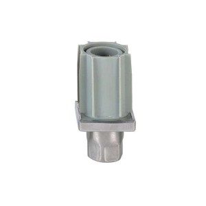 Vérin réglable 40x40mm composite - embout inox