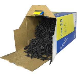 Lot 1500 pièces Vis auto perceuses 25mm Placoplatre Lot 1500 pièces Vis auto perceuses 25mm Placoplatre