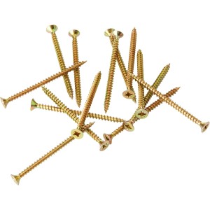 Lot 50 Vis multifonctions - cruciforme PZ2-4,0 x 60 mm