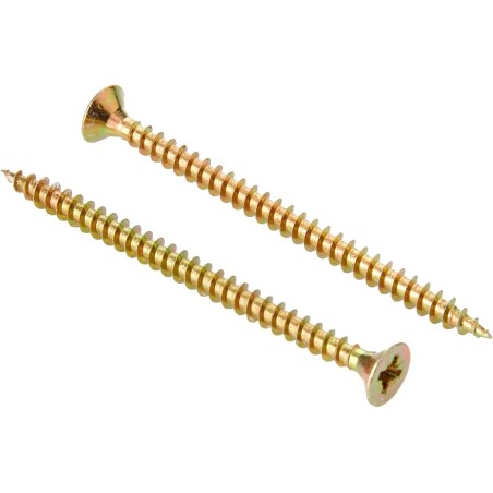 Lot 50 Vis multifonctions - cruciforme PZ2-4,0 x 60 mm