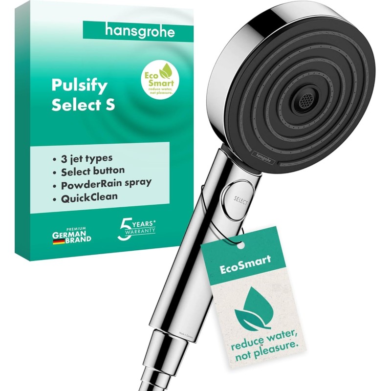 Pommeau de douche économie d'eau avec 9 l/min Pommeau de douche économie d'eau avec 9 l/min