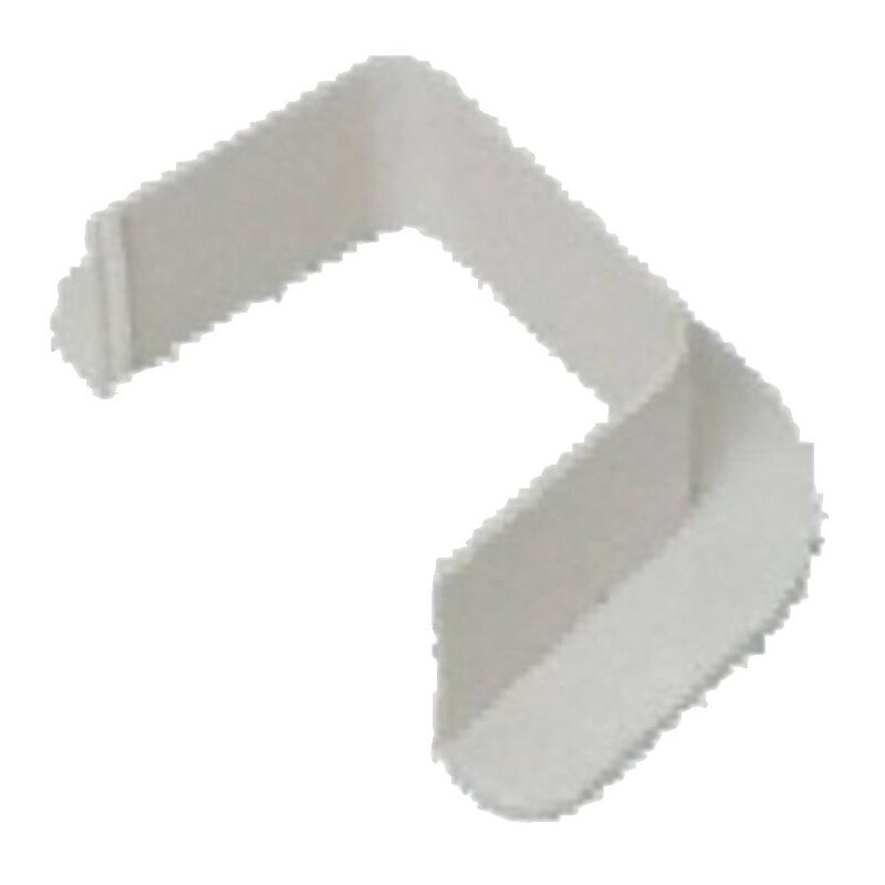 Rosace blanche murale pour goulotte 80x60 mm - EID Rosace blanche murale pour goulotte 80x60 mm - EID