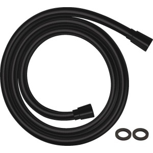 Flexible de douche noir universel 1,60 m anti pliure
