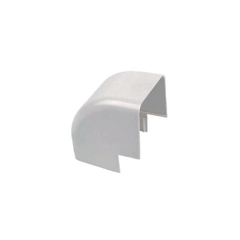 Coude 90° angle extérieur blanc pour goulotte 80x60 mm - EID Coude 90° angle extérieur blanc pour goulotte 80x60 mm - EID