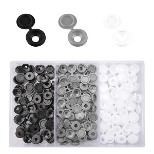 Cache Vis à Charnière en Plastique - Lot de 240 pièces