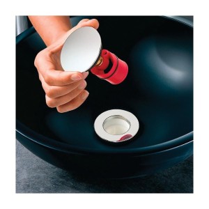 Bonde de lavabo quick clac avec siphon gain de place D32 nano 6,7 - Wirquin Pro Bonde de lavabo quick clac avec siphon gain de place D32 nano 6,7 - Wirquin Pro