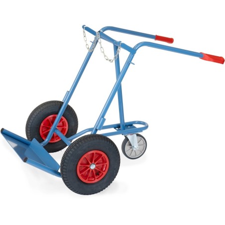 Diable porte-bouteilles Charge 150 kg et roue support