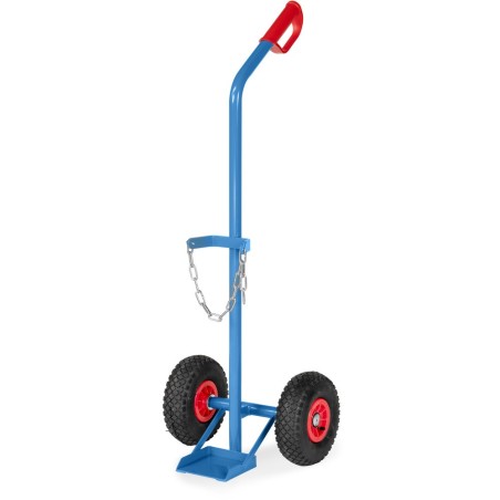 Diable porte-bouteilles Charge 100 kg avec chaîne