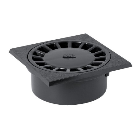 Siphon de cour PVC à emboîture incorporée - NICOLL