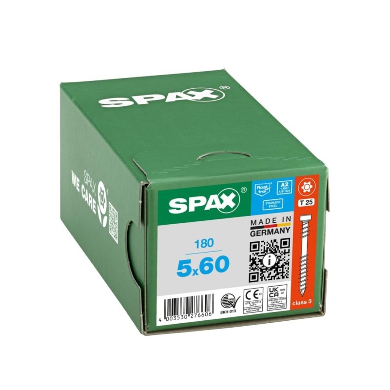 180 Vis universelle 5 x 60 mm - SPAX 180 Vis universelle 5 x 60 mm - SPAX