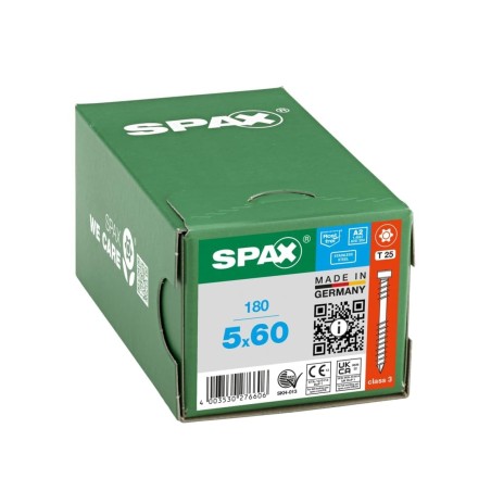 180 Vis universelle 5 x 60 mm - SPAX