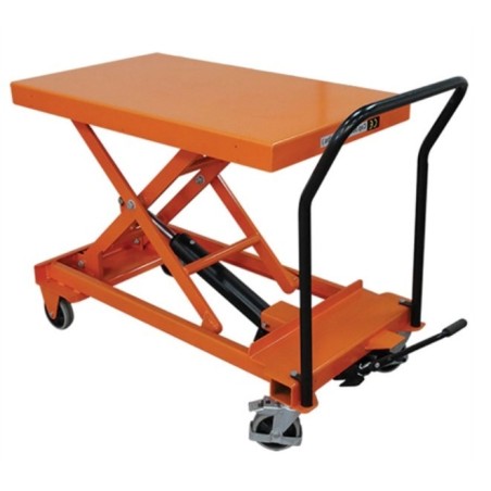 Table élévatrice manuelle surbaissée 300 kg