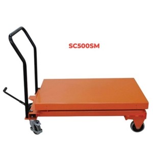 Table élévatrice manuelle surbaissée 500 kg