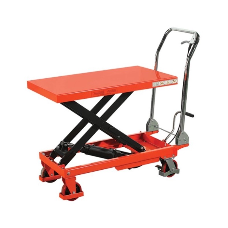 Table élévatrice manuelle économique 150 à 500 kg