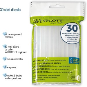 30 bâtons de colle 7mm pour pistolet à colle de taille standard 7 x 102mm