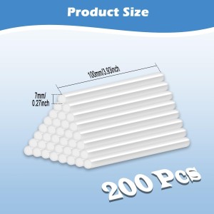 200 Bâtons de Colle pour Pistolet 7x100 mm