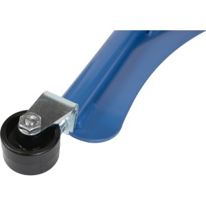 Diable pour pneumatiques avec rouleaux de démarrage