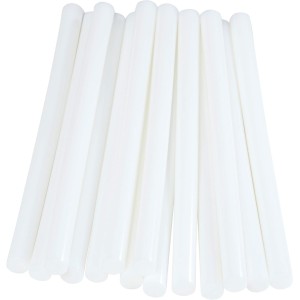 Bâtons de colle thermofusible Polyvalent Blanche 12mm Longueur 190mm
