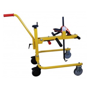 Chariot d'aide au montage de cuvette WC