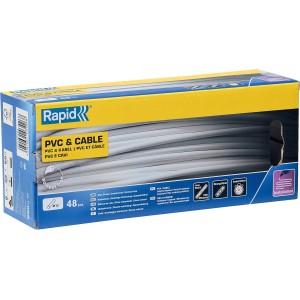 48 Bâtons de colle 12 mm PVC et Câble - 12 x 190 mm