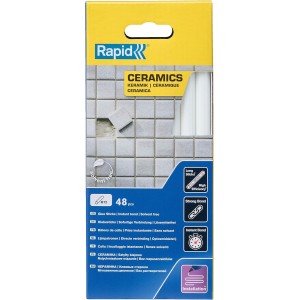 48 Bâtons de colle 12 mm Céramique - 12 x 190 mm