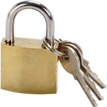 Cadenas acier 30 mm 3 clés