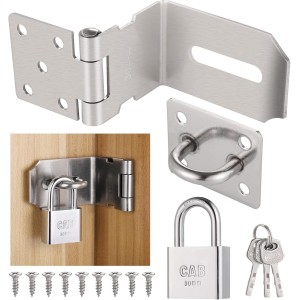 Loquet de Cadenas déporté avec Cadenas 30 mm et Vis