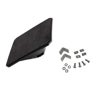 Set 2 pieds 305x305mm inclus support - Pour fixation rails de montage h225-350mm