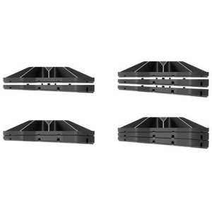 Tapis optionnel - incline 2.5° - anti vibration - 330x330mm - BIG FOOT