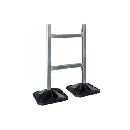 Pied sans tige supports en H 600x600mm - 1 kit (2 pieds)