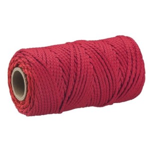 Corde Multi-Usage Polypropylène 1,7 mm x 100 m Rouge