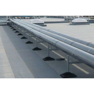 Pied sans tige supports en H 600x600mm - 1 kit (2 pieds) - BIG FOOT