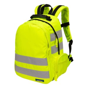 Sac à dos haute visibilité jaune