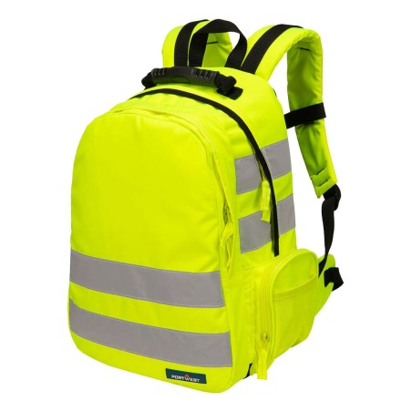 Sac à dos haute visibilité jaune