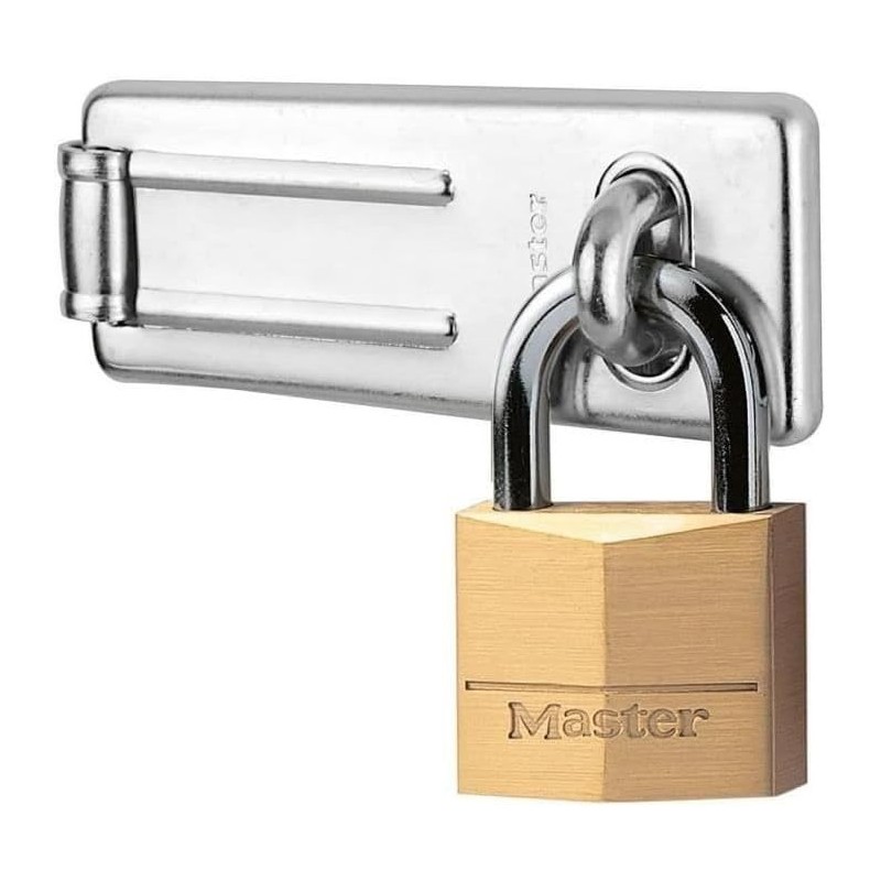 Moraillon de Porte avec cadenas - MASTERLOCK