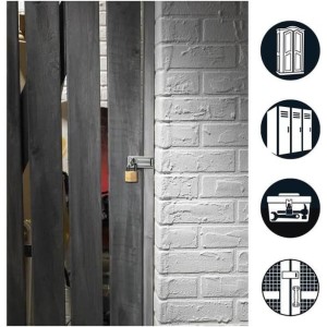 Moraillon de Porte avec cadenas - MASTERLOCK