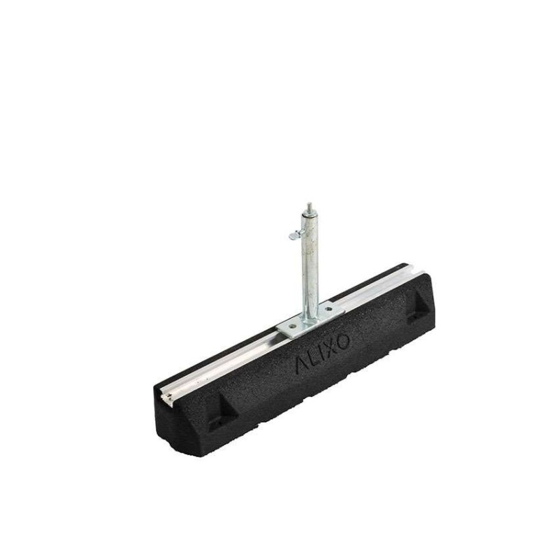 Support de tube télescopique réglable - pour base de montage en caoutchouc