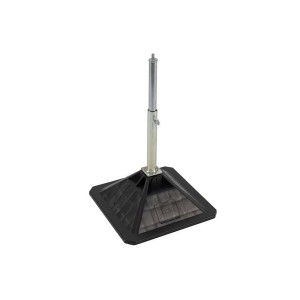 Support de tube télescopique réglable pour support en H