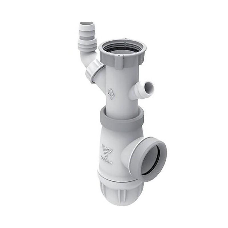 Siphon d'évier Connectic à prise machine à laver - VALENTIN Siphon d'évier Connectic à prise machine à laver - VALENTIN