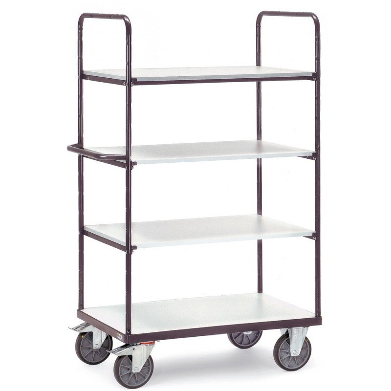 Chariot ESD 600 kg haut à 4 plateaux 600 kg