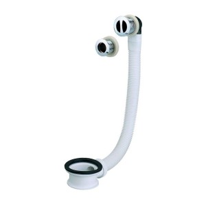 Intercalaire de bonde universel pour orifice 25 et 30 blanc - VALENTIN