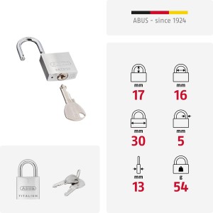 Cadenas ABUS Titalium AB64TI/30