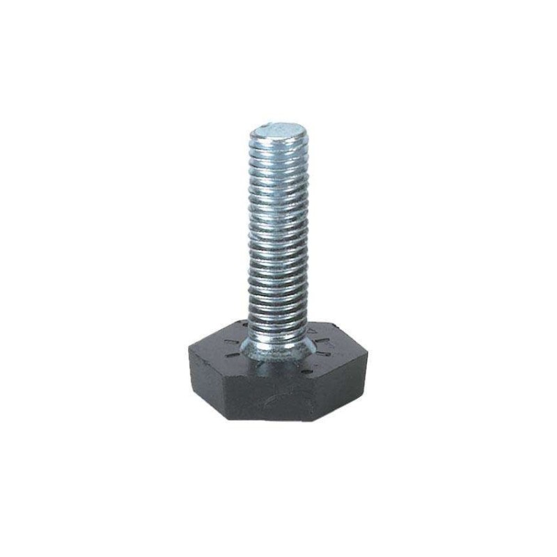 Vérin réglable M10 pour 35x35 mm et 40x40 mm