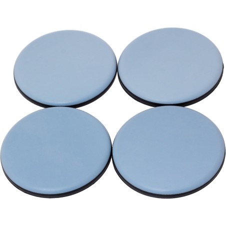 4 patins auto-adhésifs 70 mm PTFE Pour meubles
